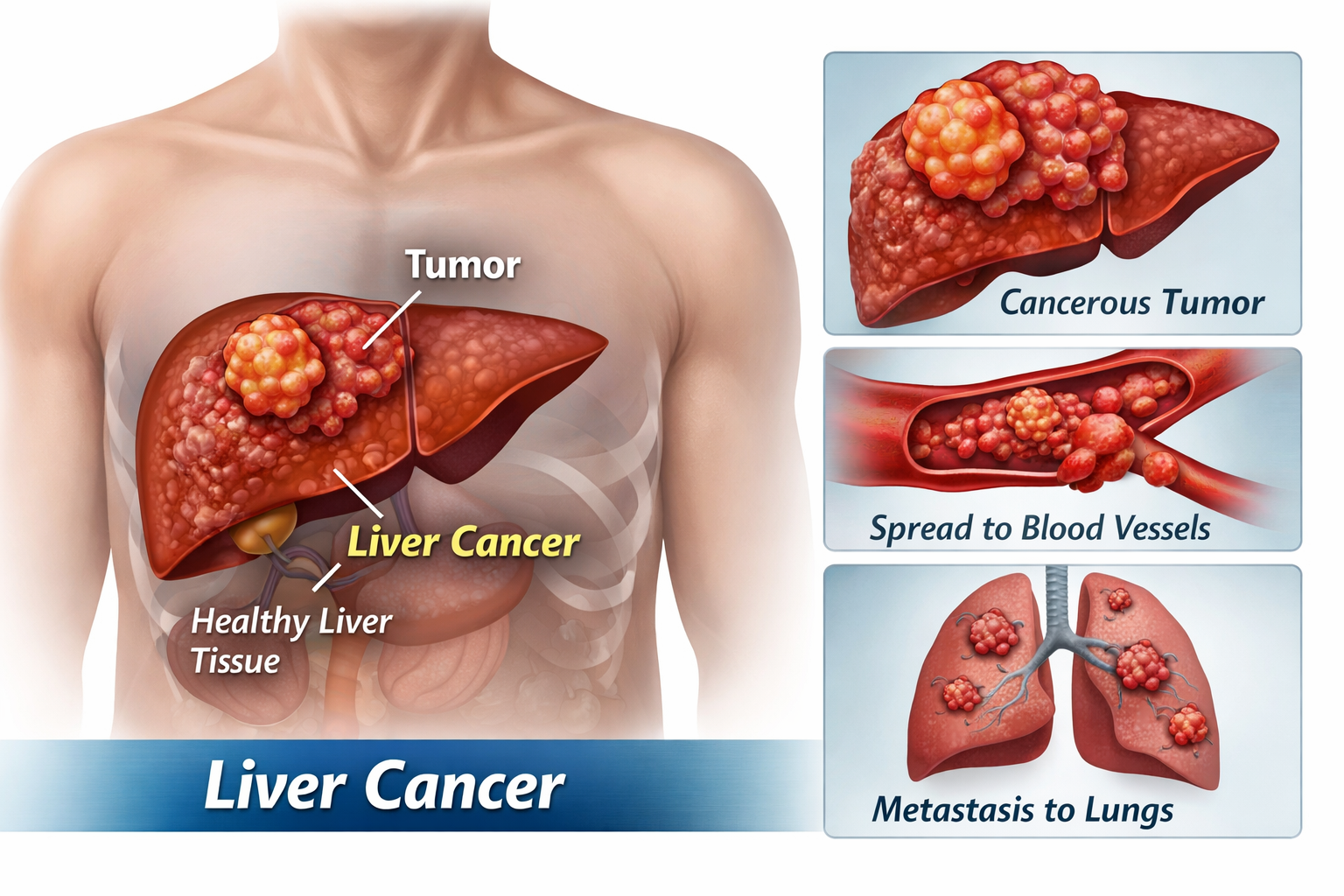 Liver cancer CT scan diagnosis imaging