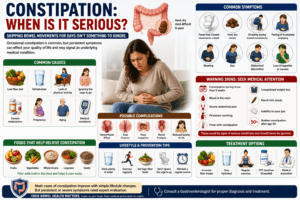 Constipation: 10 Warning Signs You Should Never Ignore (When to See a Gastroenterologist)