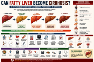 Can Fatty Liver Become Cirrhosis? Early Warning Signs, Stages & How to Prevent Permanent Liver Damage