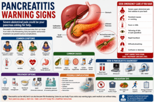 Pancreatitis Warning Signs: Symptoms, Causes, Treatment & When to Seek Emergency Care