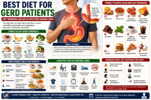 GERD Diet Guide: 15 Best Foods to Eat & Foods to Avoid for Lasting Acid Reflux Relief