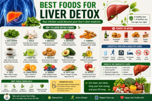 Best Foods for Liver Detox: 15 Liver-Friendly Foods That Naturally Support Your Liver