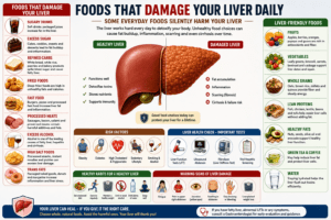 10 Everyday Foods That Damage Your Liver Daily (And What to Eat Instead)